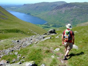 Scafell Pike in the Lake District