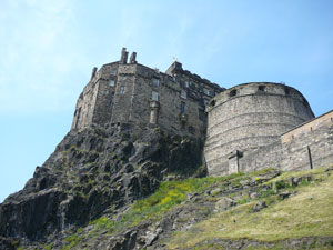Edinburgh Castle for a bird's eye view of the city