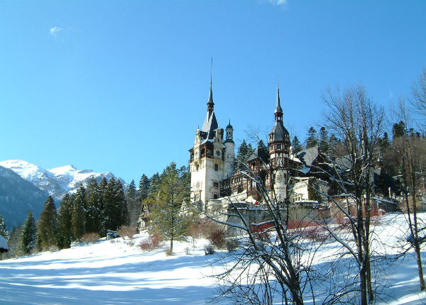 Castle in Transylvania Romania