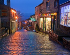 Follow in the Bronte's footsteps in Haworth in Bronte Country